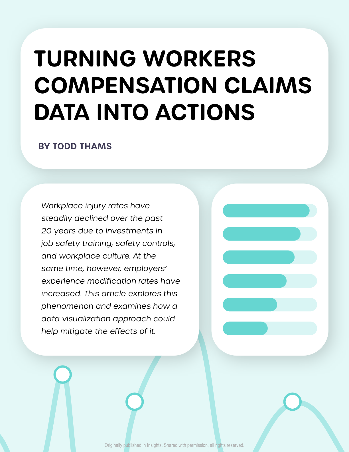 Cover of Insights, A Professional Journal by the CPCU Society, Summer 2026 — Turning Workers Compensation Claims Data Into Actions by Todd Thams